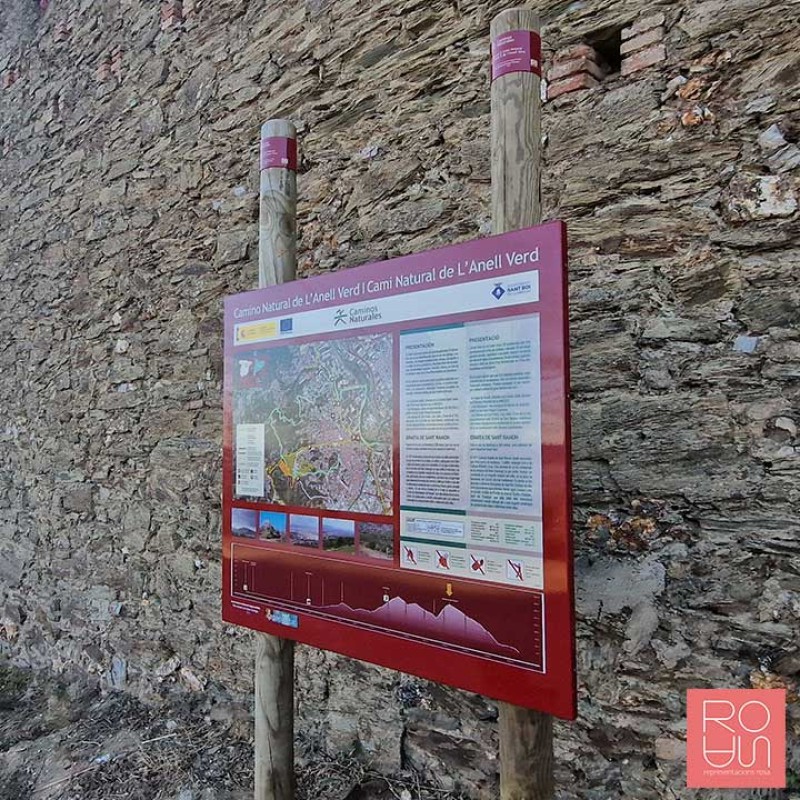 Cartellera CN-02 | Senyalització Red de Caminos Naturales de Espanya